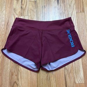 Women’s Medium Rogue Burgundy Athletic Shorts